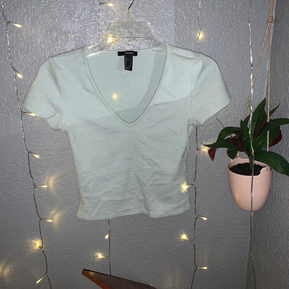 teal top